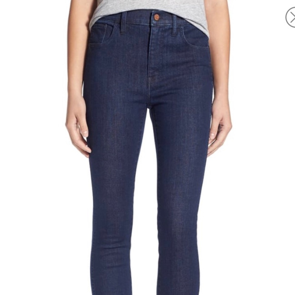Madewell 10” High Riser Skinny Skinny Lydia Wash
